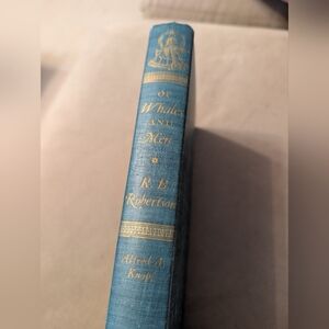 Of Whales and Men - Blue Cloth Hardcover